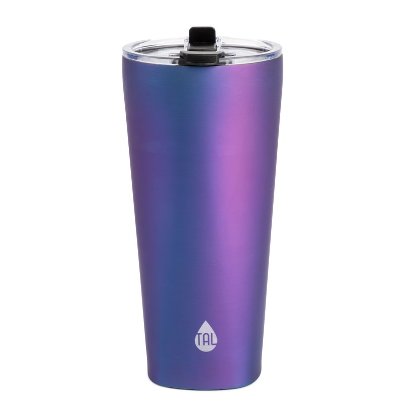 Stainless Steel Tumbler 25 oz - Purple Rainbow