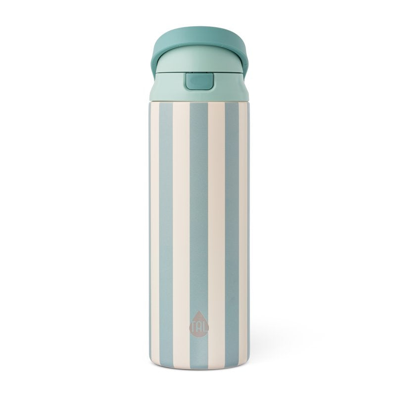 24oz Insulated Stainless Steel Water Bottle with Straw & Chug Lid - Nautical
