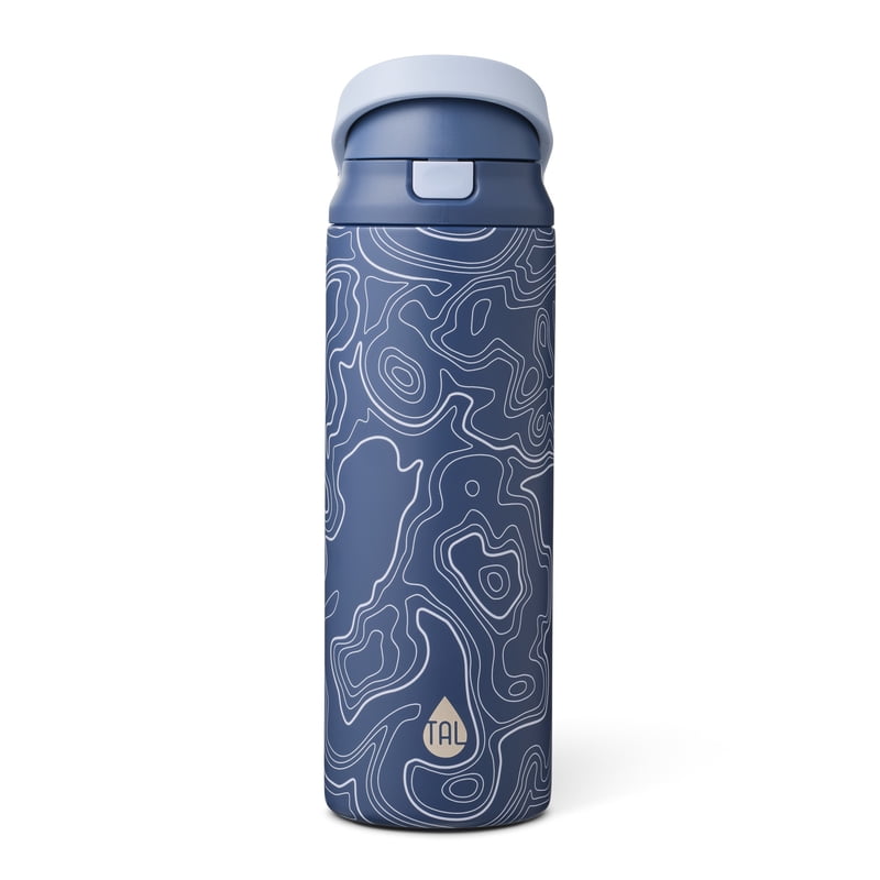 24oz Insulated Stainless Steel Water Bottle with Straw & Chug Lid - Terrain