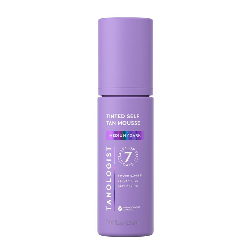 Tinted Self Tanning Mousse with Hyaluronic Acid & Vitamin C - 5.07 fl oz