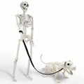 Halloween Skeleton Set with Dog Skeleton - 90cm Realistic Movable Full Body Decor