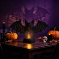 Halloween Woven Bat Figurine - Boho Style Seagrass Ornament, 10.24 Inch Variation of THIS listing