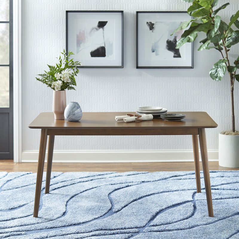 Mid-Century Walnut Dining Table - Newington Design