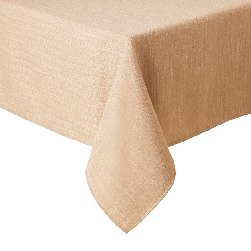 Water-Resistant Tablecloth - Brownstone Beige, 60" x 160"