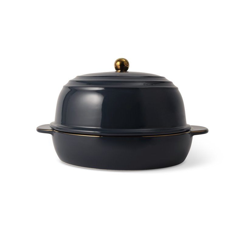 Ceramic Bread Oven - Atlantic Blue | Durable & Elegant Design