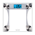 Digital Glass Body Weight Scale 440 lb Capacity with Weight Tracking