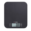 Antimicrobial Kitchen Scale - 11 lb Capacity, Black