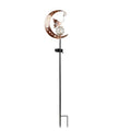 Outdoor Solar Flower Lamp A - Waterproof Garden Hanging Light Decor