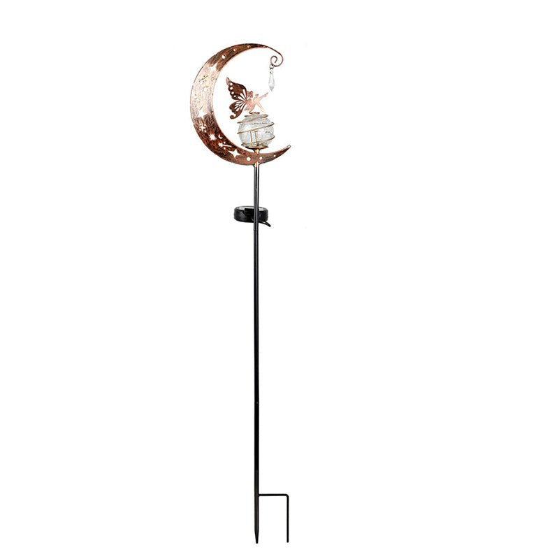 Outdoor Solar Flower Lamp A - Waterproof Garden Hanging Light Decor