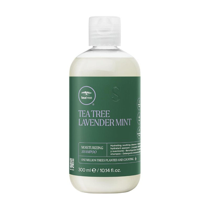 Moisturizing Shampoo with Tea Tree, Lavender & Mint - 10.14 oz