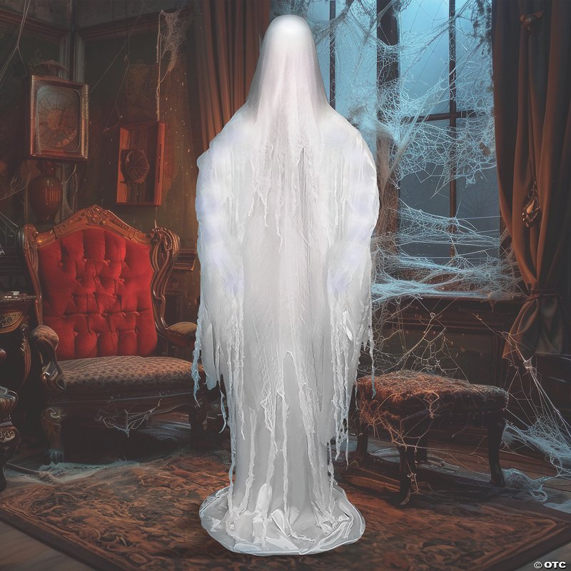 6ft Rising Ghost Animated Prop for Halloween Haunted Attractions