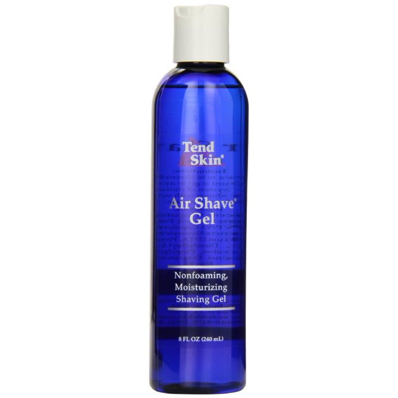 Non-Foaming Transparent Shave Gel - 8 oz Moisturizing Formula