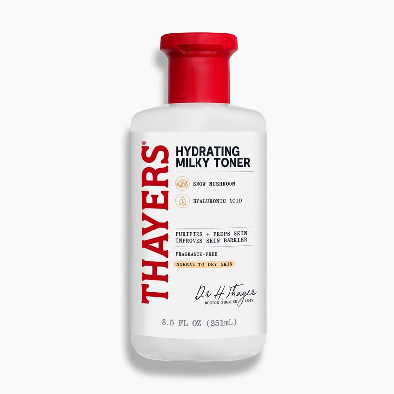Hydrating Milky Facial Toner with Hyaluronic Acid & Snow Mushroom