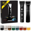 Cordless Precision Beard Trimmer for Men, 45 Settings with 8 Guide Combs
