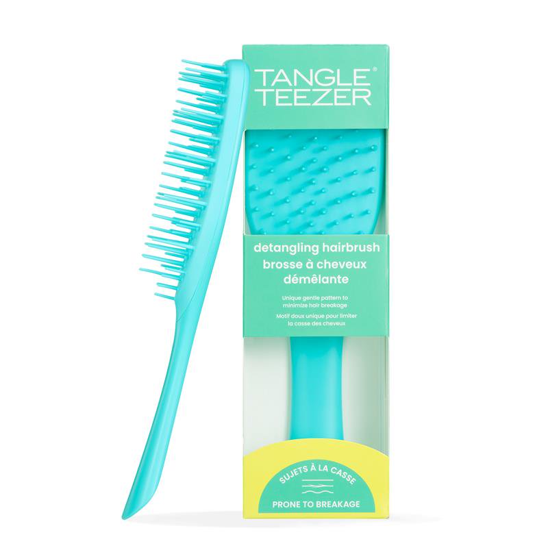 Extra Gentle Detangling Hairbrush - Turquoise Green