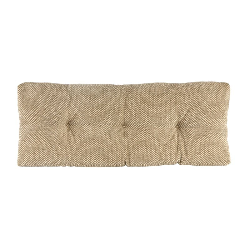 Non-Slip Bench Cushion 36" - Durable Upholstery, Tan