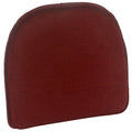 Non-Slip Tufted Seating Cushions Set of 2 - Red, 15" x 16"