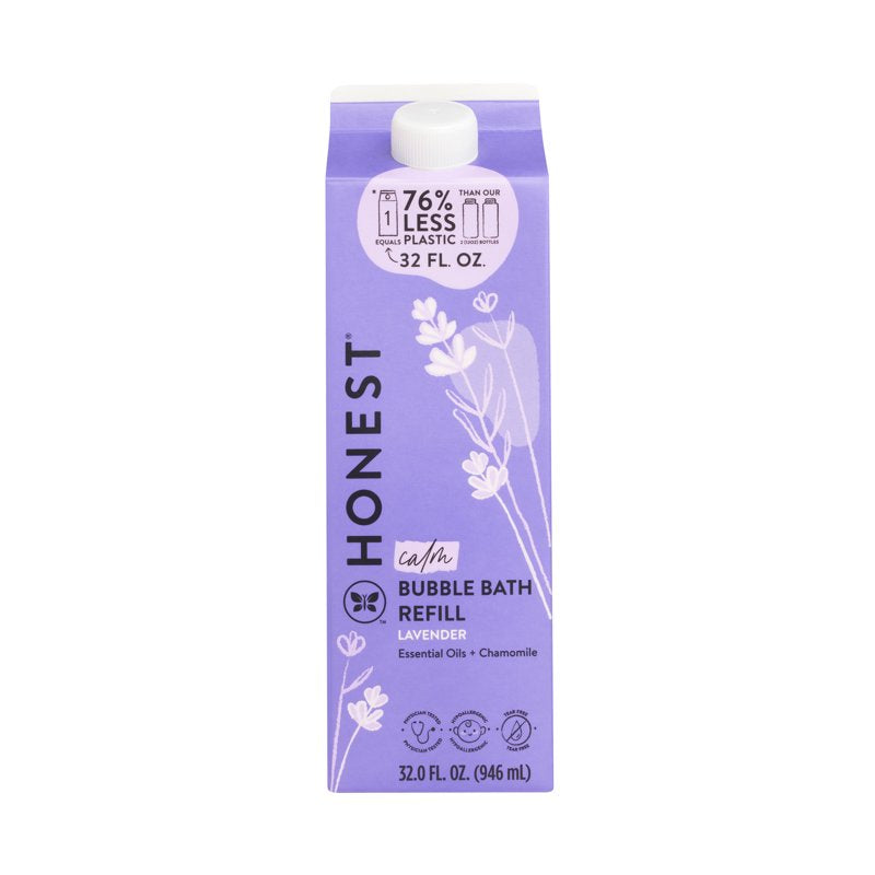 Bubble Bath Refill - Lavender Scent, 32 fl oz Carton