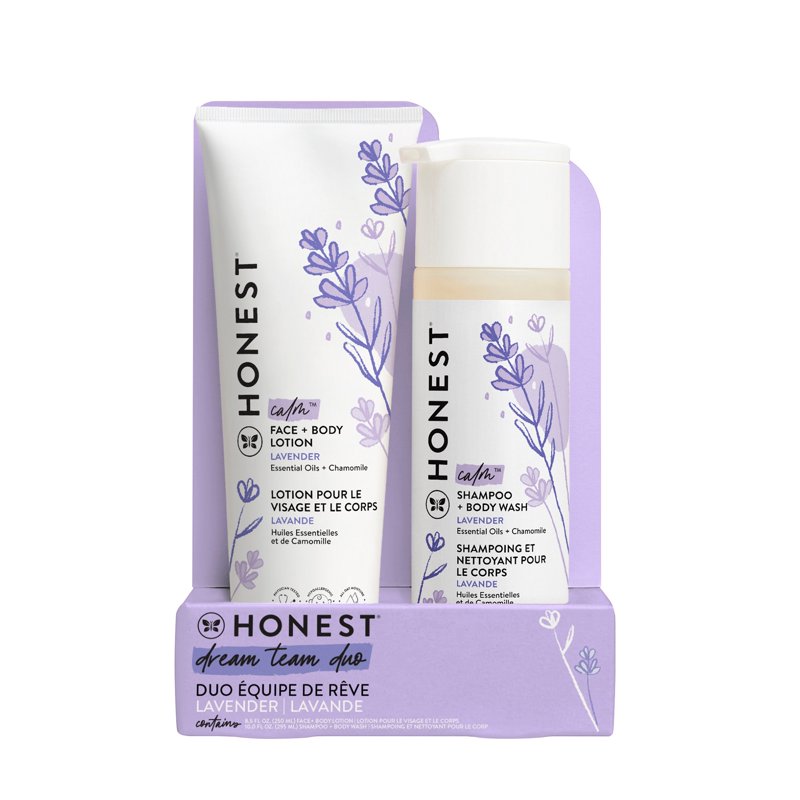 Lavender Calming Shampoo, Body Wash & Face Lotion Duo - 18.5 Fl. Oz.