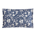 Blue Daisy Bouclé Lumbar Decorative Pillow - 14 x 24 Inches, The Pioneer Woman