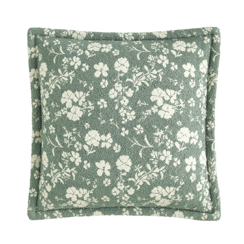Green Bouclé Decorative Throw Pillow 20x20 - The Pioneer Woman