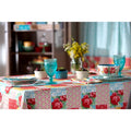 Patchwork Tablecloth - 52" x 70" Multicolor Floral Design