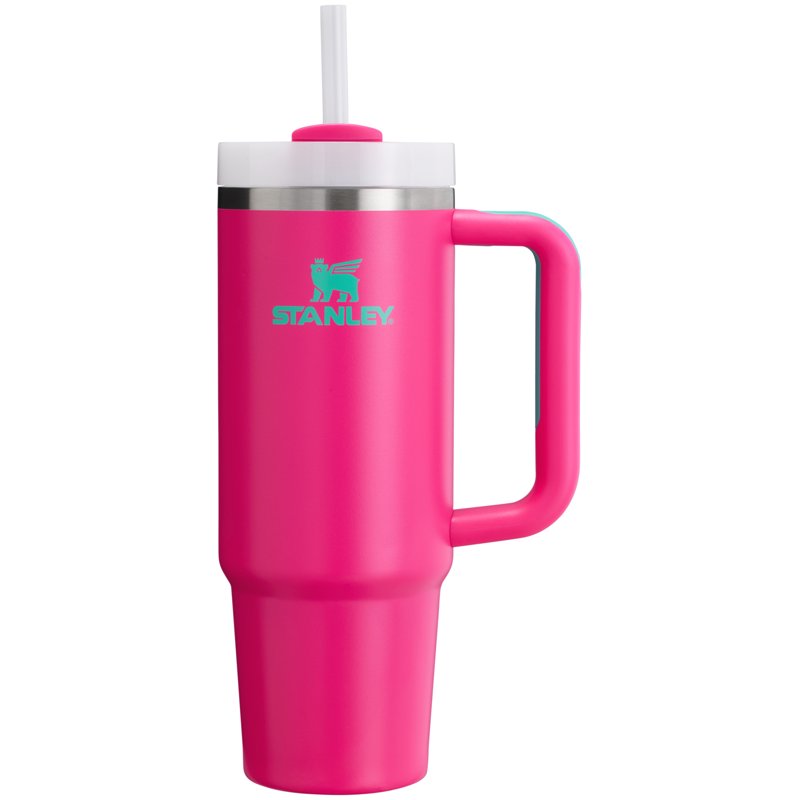 30oz Passion Pink Stainless Steel Tumbler - Stanley Quencher Flowstate