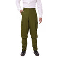 Men's Victorian Steampunk Airship Pants Pesto 2XL - Costume Trousers