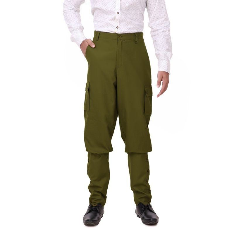 Men's Victorian Steampunk Airship Pants Pesto 2XL - Costume Trousers