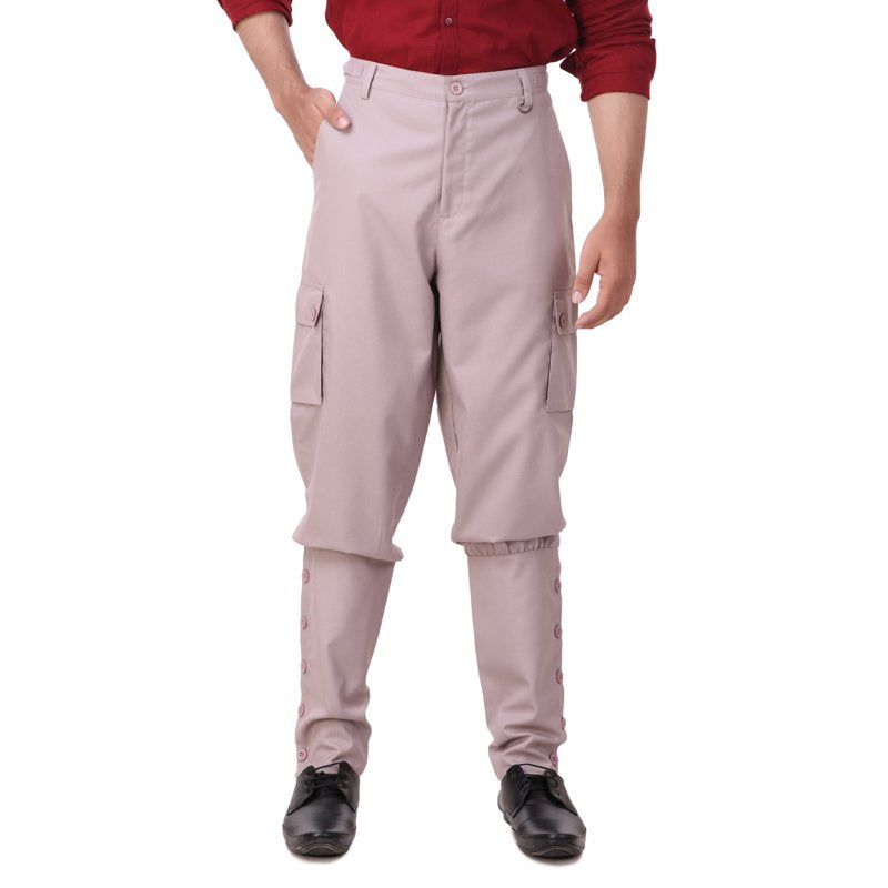 Men's Victorian Steampunk Airship Pants Costume - Pink 2XL
