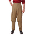 Men's Victorian Steampunk Airship Pants Khaki M - Costume Trousers