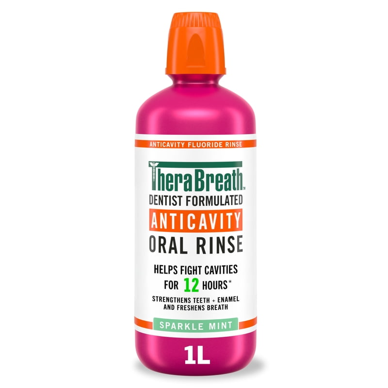 Anticavity Fluoride Mouthwash - Sparkle Mint, 1 Liter