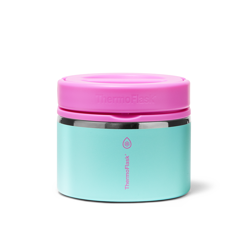 12 oz Insulated Food Jar - Double Wall, Tropical Sunset