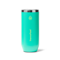 12 oz Slim Insulated Can Cooler & Cup - Screamin' Green