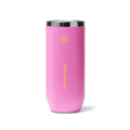 12 oz Slim Insulated Can Cooler and Cup - Shocking Pink