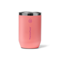 12 oz Insulated Can Cooler & Cup - Durable Stainless Steel, Sunkissed Coral