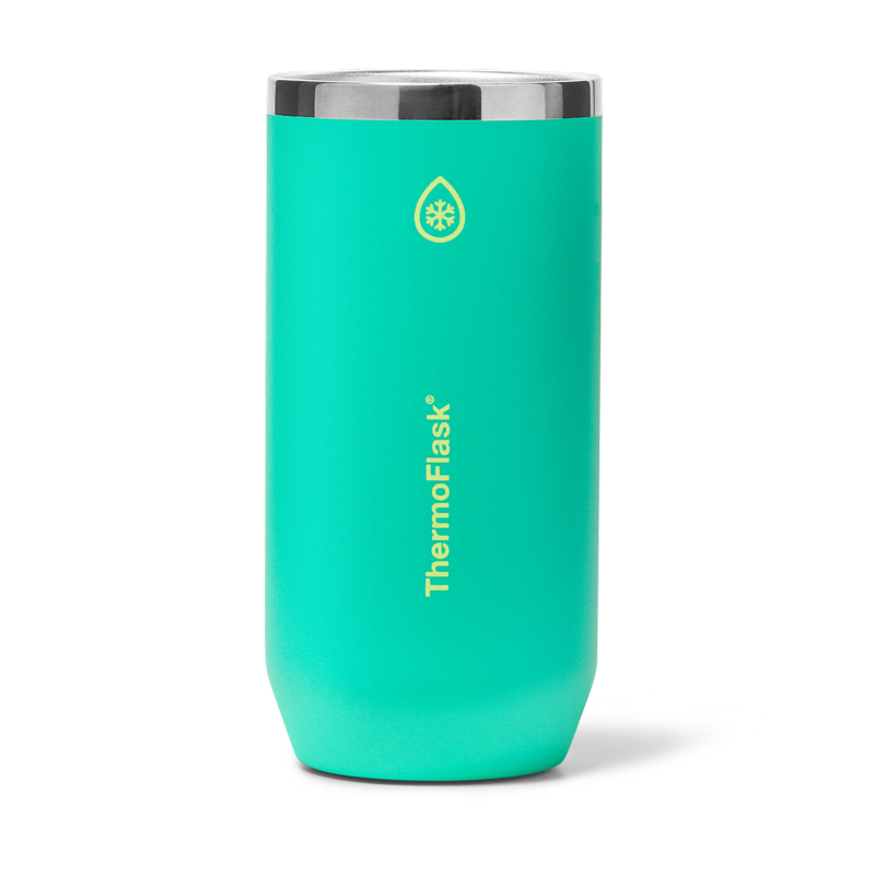 16 oz Insulated Can Cooler & Cup - Screamin' Green