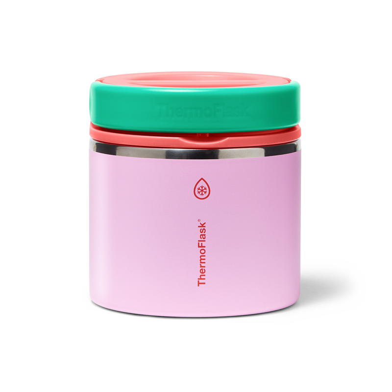20 oz Insulated Food Jar with Temp-Lock Technology - Spring Blossom