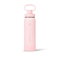 Insulated Stainless Steel Water Bottle with Leakproof Lid - 24 oz Blush