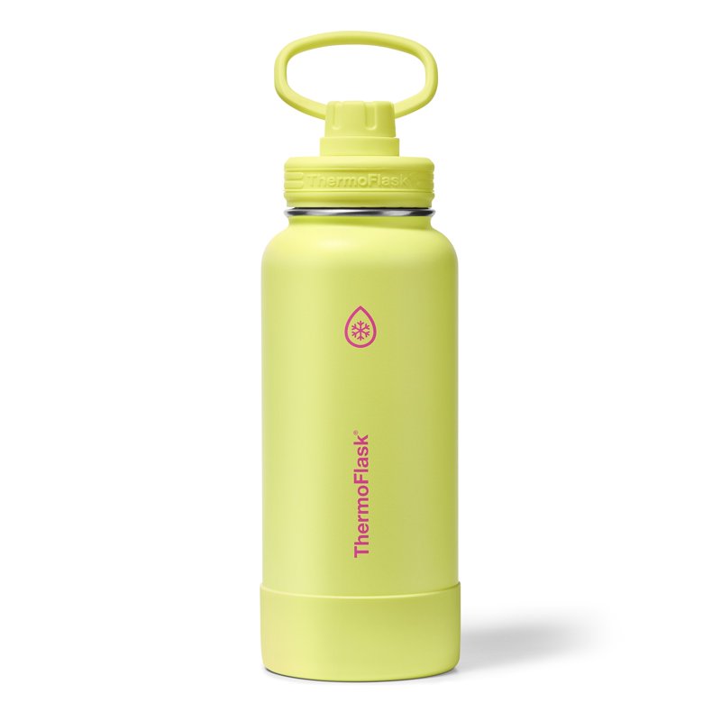 32 oz Double Wall Vacuum Insulated Stainless Steel Water Bottle - Unmellow Yellow