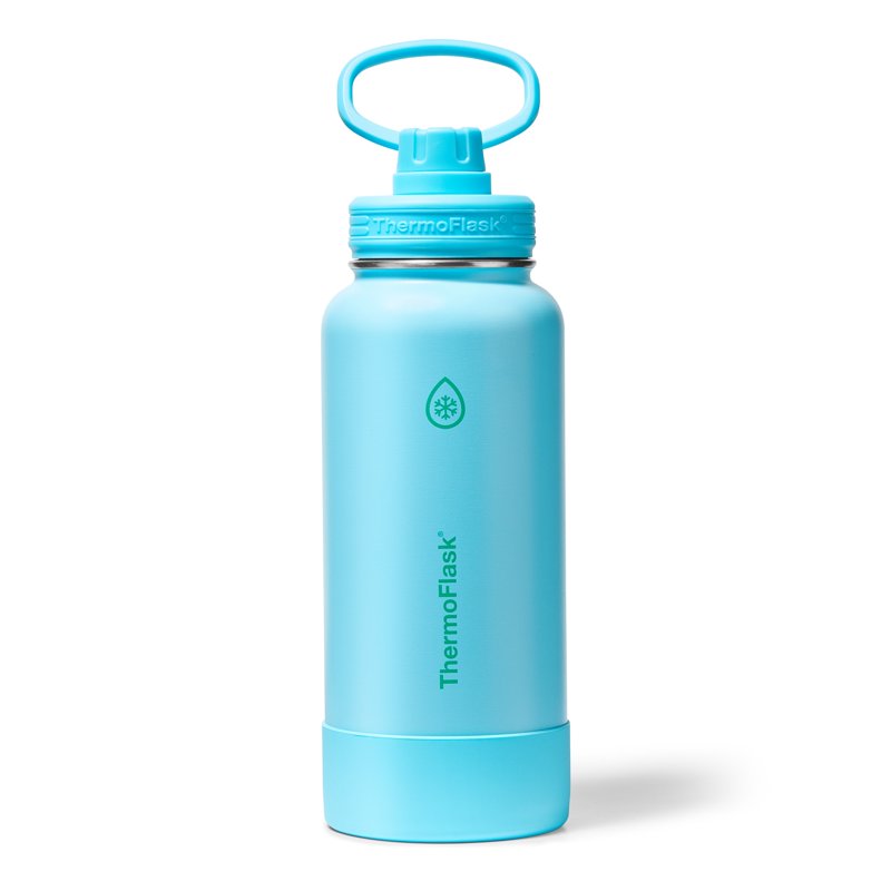 32 oz Double Wall Vacuum Insulated Stainless Steel Water Bottle - Vivid Blue