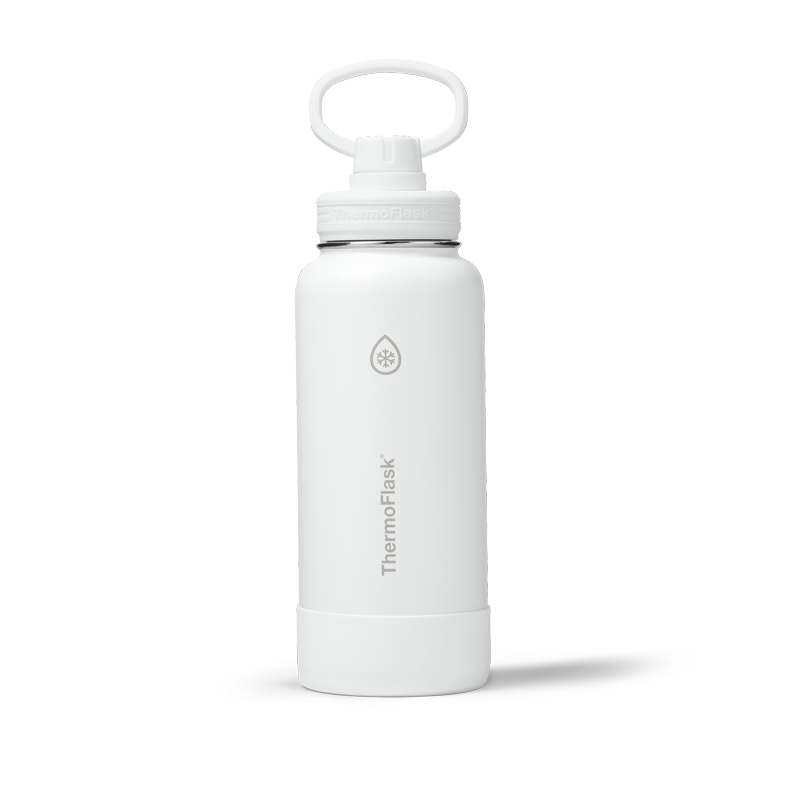 Insulated Stainless Steel Water Bottle - 32 oz, White