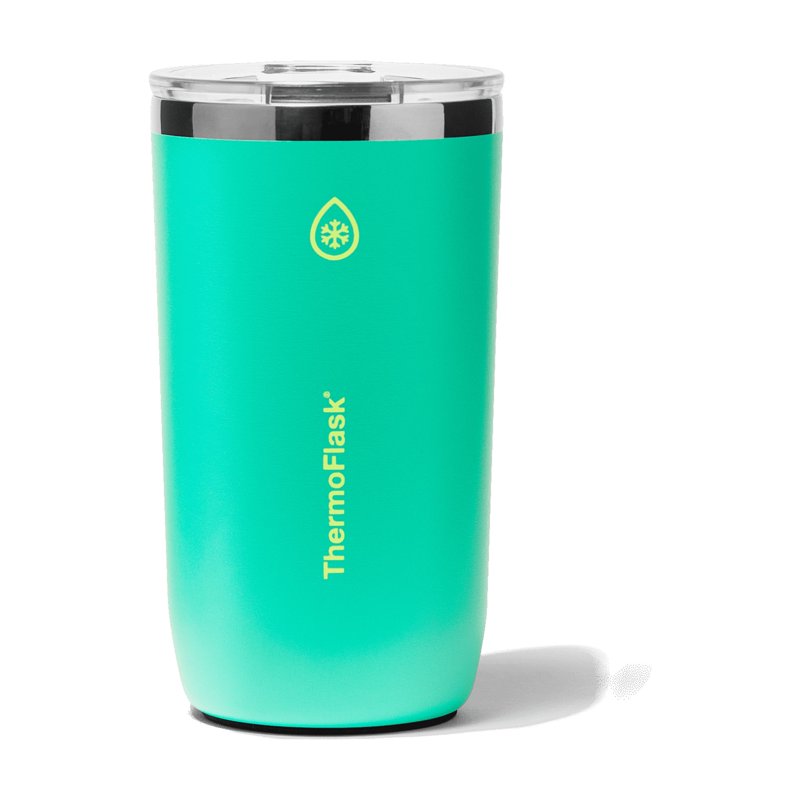 16 oz Insulated Beer Tumbler - Double-Wall, Lightweight - Screamin' Green