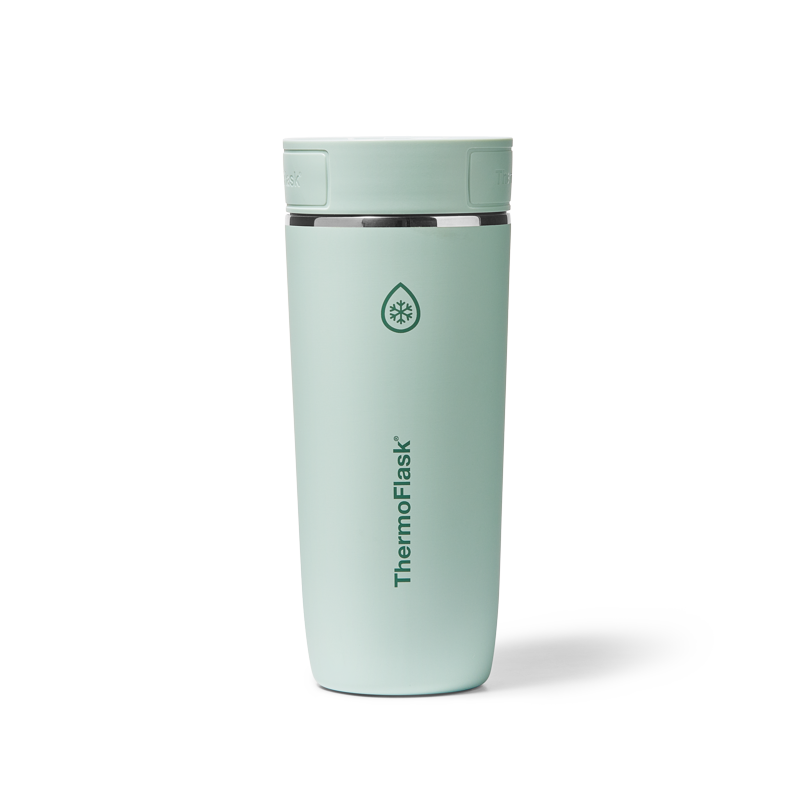 Insulated Stainless Steel Coffee Travel Mug - 16 oz, Sage Green