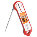 Waterproof Meat Thermometer with Rotating Display - White