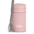 16oz Insulated Food Jar with Folding Spoon - Sunset Pink