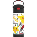 Pokemon Kids Insulated Water Bottle with Straw - 14oz