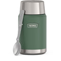 Stainless Steel Insulated Food Jar with Spoon - 24oz Alpine Green