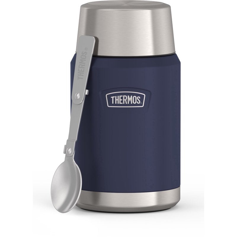 24oz Insulated Food Jar with Spoon - Mystical Navy