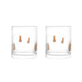 Easter Bunny Charm Drinking Glasses Set - 12 fl oz, Set of 2